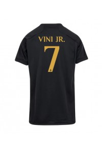 Fotbalové Dres Real Madrid Vinicius Junior #7 Dámské Třetí Oblečení 2023-24 Krátký Rukáv